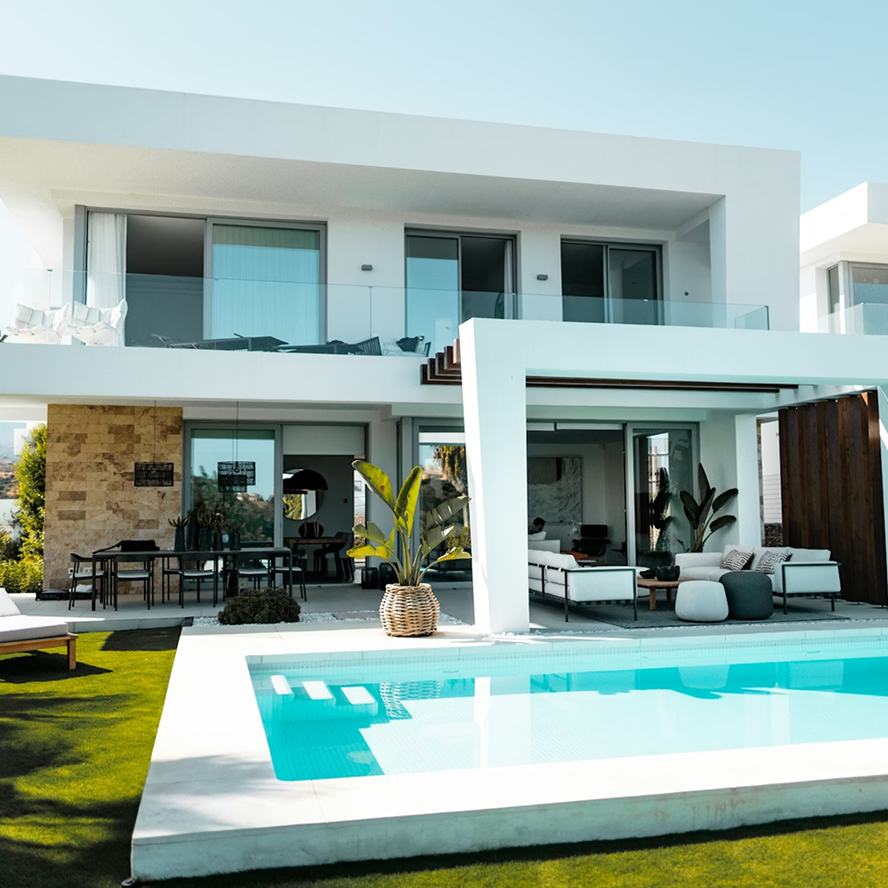 Luxury residential property with pool